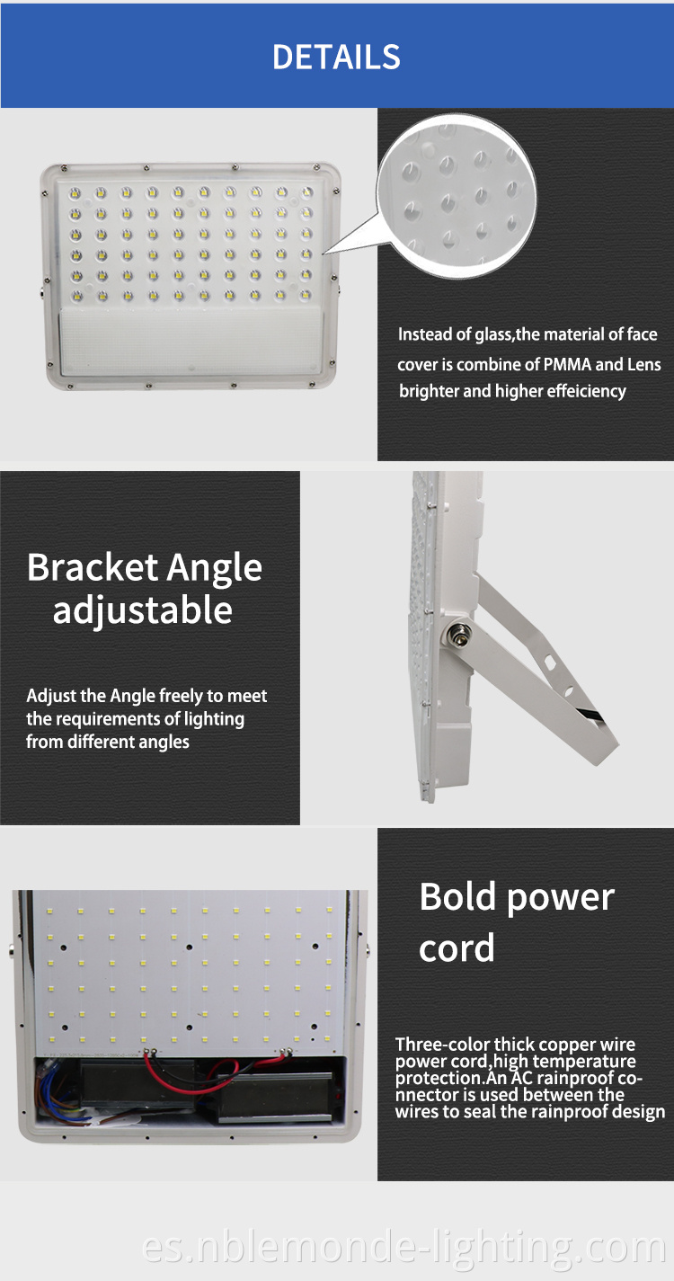 Outdoor LED Flood Light with Waterproof Design